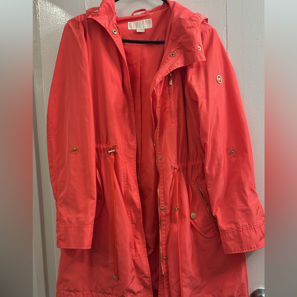 Michael Kors water-resistant anorak